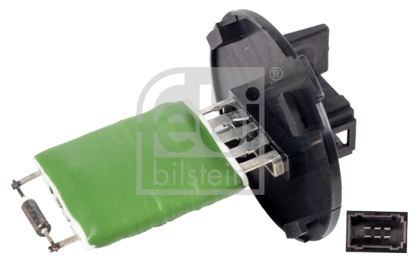 Resistor, interior blower